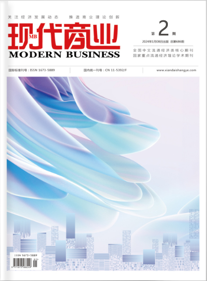 现代商业杂志2025年1月第2期目录