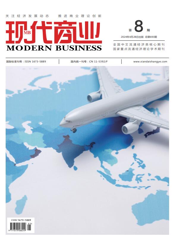 现代商业杂志2024年4月第8期目录